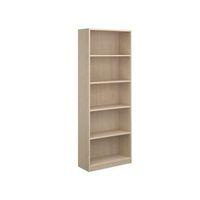 BOOKCASE - REGULAR, 5 SHELVESHXWXD MM:2004X756X306, MAPLE