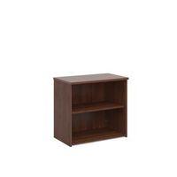 BOOKCASES WALNUT 1 X ADJ SHELFW800XD500XH740