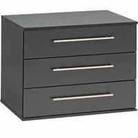 Bobby 3 Chest of Drawers Aida Walnut