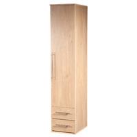 Bobby 1 Door 2 Drawer Wardrobe Oak