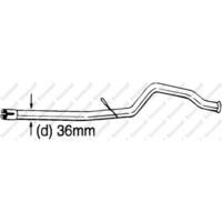 Bosal 889-189 Repair Pipe, catalytic converter