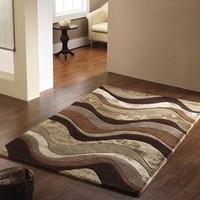 Botanical Saria Brown ! Modern Rugs 120cm x 180cm (Size and colour available) Special Offer FREE DELIVERY!!!