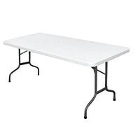 Bolero U579 Foldaway Utility Table, 1.8 m, 6\', White