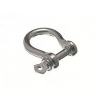 Bow Shackle and Pin Wire Rope Fastener 5MM 3/16 Inch Bzp Steel ( pack of 20 )