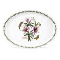 Botanic Garden 38 cm Porcelain Oval Serving Dish, Multi-Colour