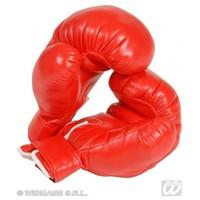Boxing Prof Size Feather Gloves for Fancy Dress Costumes Accessory