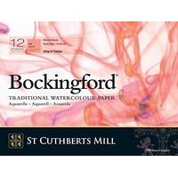 Bockingford Pad : SPIRAL : 10x14in : 140lb (300gsm) Hot Press : 12s