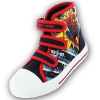 boys kids spiderman cartoon character casual trainer shoe footwear 614 ...