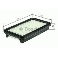 Bosch F 026 400 201 Replacement Air Filter