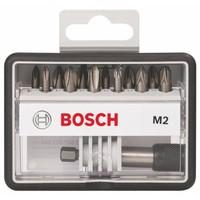 Bosch 2607002564 25 mm Extra Hard Robust Line Screwdriver Set Plus a Magnetic Holder (12-Piece)