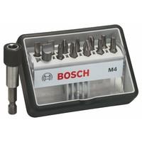 Bosch 2607002566 25 mm Extra Hard Robust Line Screwdriver Set Plus a Magnetic Holder (12-Piece)