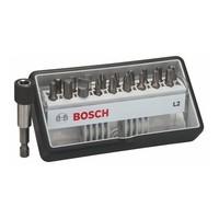 Bosch 2607002568 25 mm Extra Hard Robust Line Screwdriver Set Plus a Magnetic Holder (18-Piece)