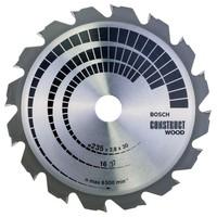 Bosch 2608640636 235 x 2.8 x 30/25 mm Construction Wood Hand Circular Saw