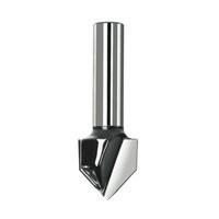 Bosch 2608628415 V-Groove Bit with Two Flutes and Tungsten Carbide (90 Degree)