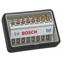 bosch 2607002573 49 mm max grip robust line screwdriver bit set 8 piec ...