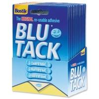 Bostik Blu-tack Mastic Adhesive Non-toxic Economy Pack Ref 80108 [Pack of 12]