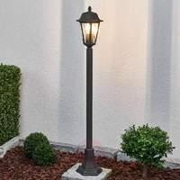 bollard lamp lamina in rust finish