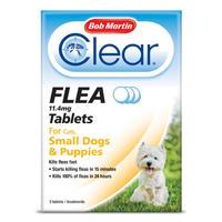 bob martin flea tablets for small dogs under 11kg puppies