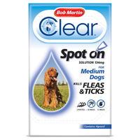 Bob Martin Flea Clear Spot On Medium Dog 10-20kg