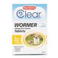 Bob Martin Wormer Tablets for Small Dogs & Puppies