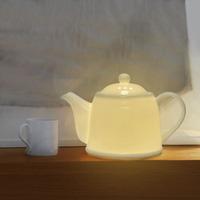 bone china teapot lamp 15700