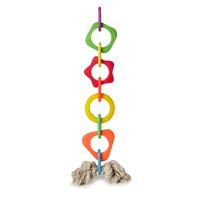 Boredom Breaker Star Chain and Rope Parrot Toy Large