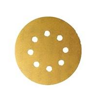 bosch sand bowl 125mm p120 8 hole back pile sand disk sand paper 10 pi ...