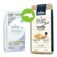 bosch plus trout potato hpc dry dog food economy pack 2 x 125kg