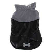 bones dog coat black approx 45cm back length size 2xl