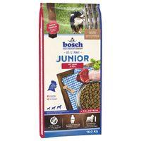 bosch junior lamb rice dry dog food economy pack 2 x 15kg