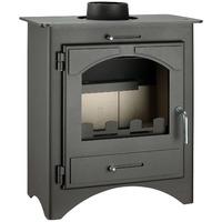 bohemia 40 multi fuel stove plain door