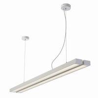 borde 2 x 26w led twin suspended matt white 2900lm 85650