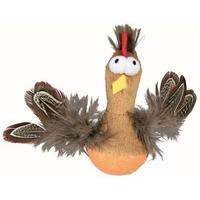 Bobo Chicken with Feathers and Sound - 10 cm