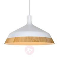 Bowi hanging light with broad shade, 45 cm dia