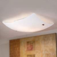 BORGO White LED Ceiling Lamp, 34x34 cm