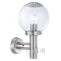 Bowle Exterior Wall Lamp with Motion Detector