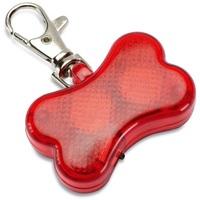 Bone Shaped Hi-visibility Pet Safety Flasher For Collars