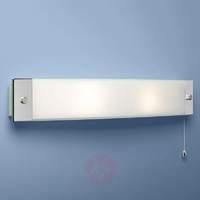 Bow Bathroom Wall Light with Pull Switch