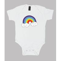 body baby white rainbow kawaii