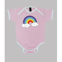 body baby pink rainbow kawaii