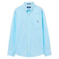 Boys Pinpoint Oxford Shirt 3-15 Yrs - Topaz Blue