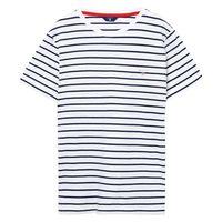 Boys Breton Stripe T-shirt 3-15 Yrs - White