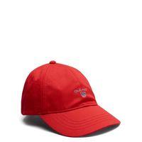 boy twill cap bright red