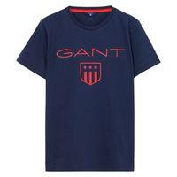 Boys Shield T-shirt 3-15 Yrs - Marine