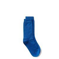 Boys Soft Cotton Socks 9-15 Yrs - Nautical Blue
