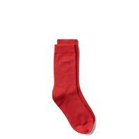 Boys Soft Cotton Socks 9-15 Yrs - Red