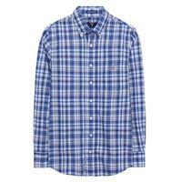 Boys Plaid Shirt 3-15 Yrs - Light Blue