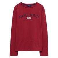 boys long sleeved nhct t shirt 9 15 yrs dark red