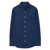 Boys Pin Dotted Indigo Shirt 3-15 Yrs - Dark Indigo