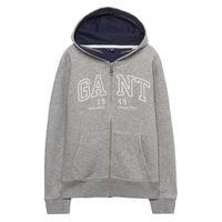 Boy 1949 Full-zip Hoodie - Grey Melange